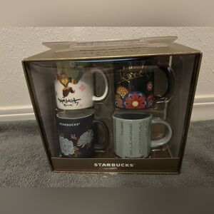 Starbucks Korea 2017 Demi Mug Set. NIB